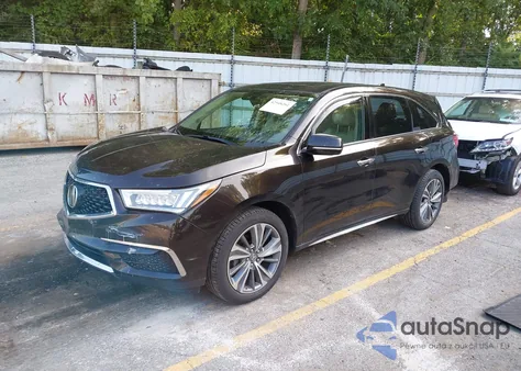 2017 Acura Mdx 2.5X Premium из США, поврежденный, VIN 5FRYD4H56HB015581
